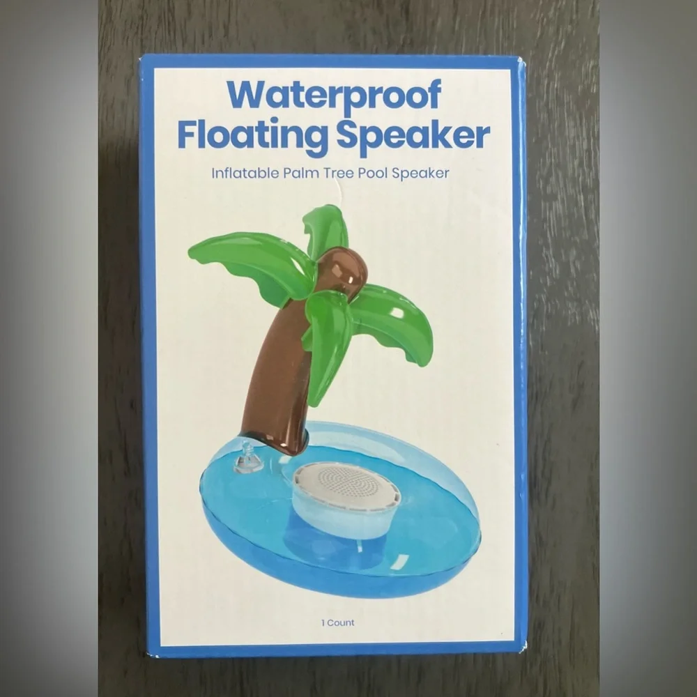 Waterproof floating speaker